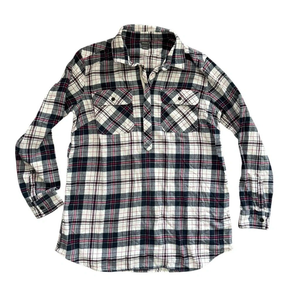 Eddie Bauer stylish plaid